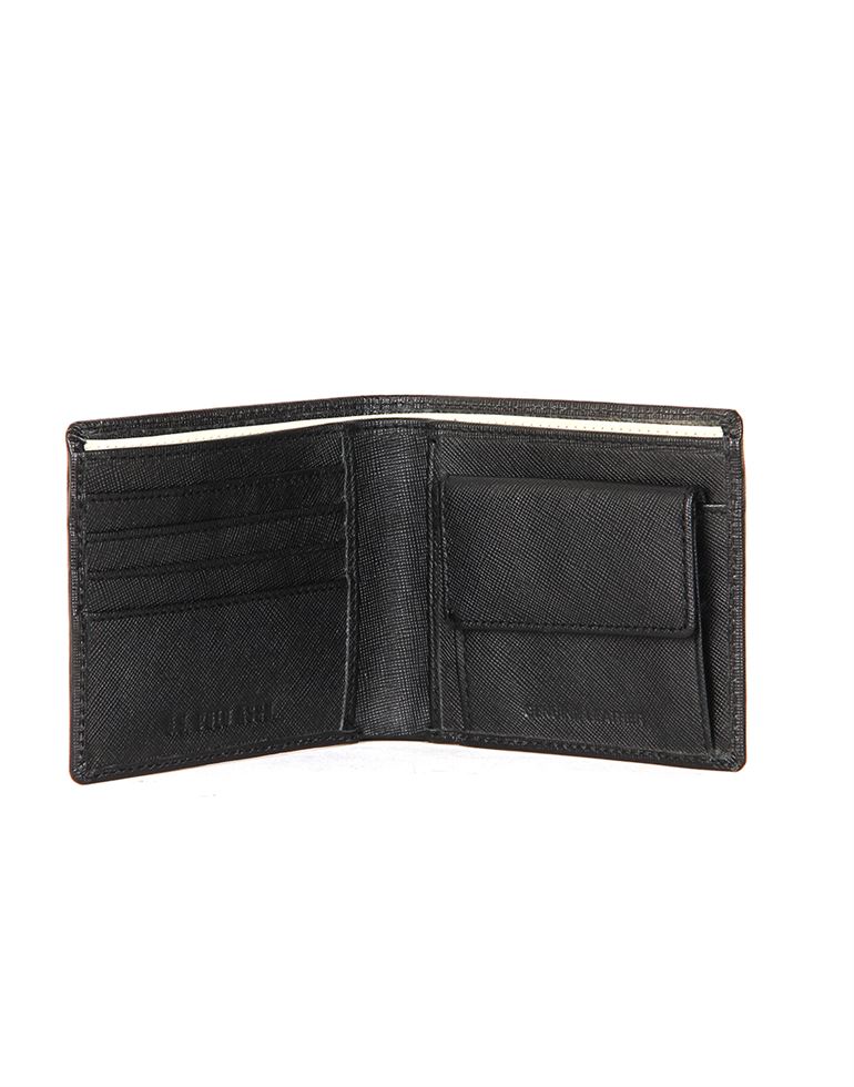 U.S. Polo Assn. Men Genuine Leather  Solid  Black Wallet